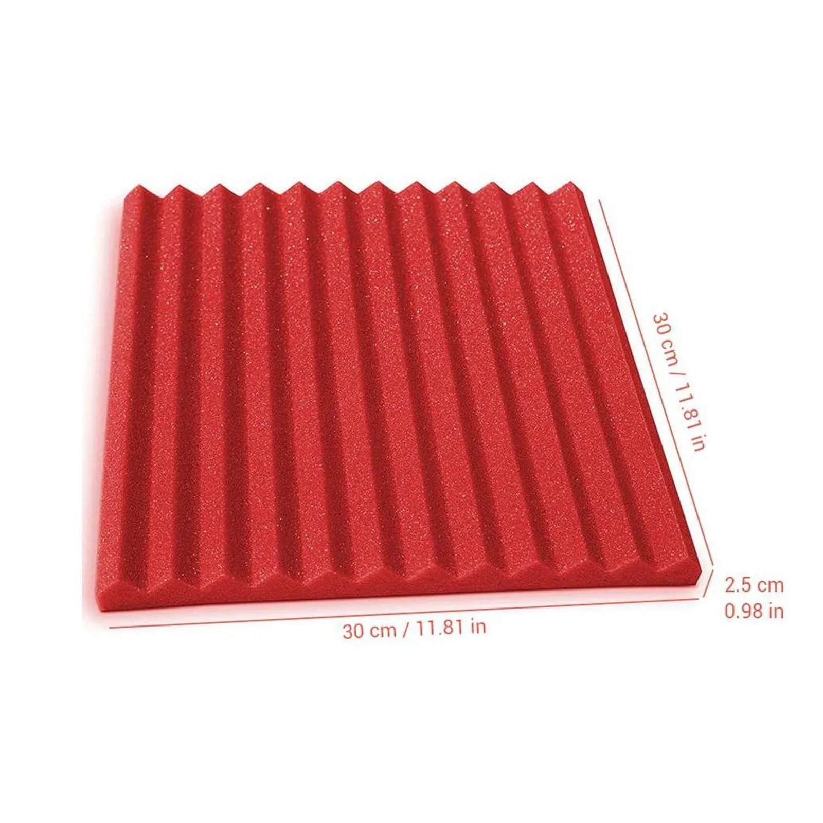 Звукоизоляционные акустические плитки из пеноматериала 12 шт. 30x30x2 5 см