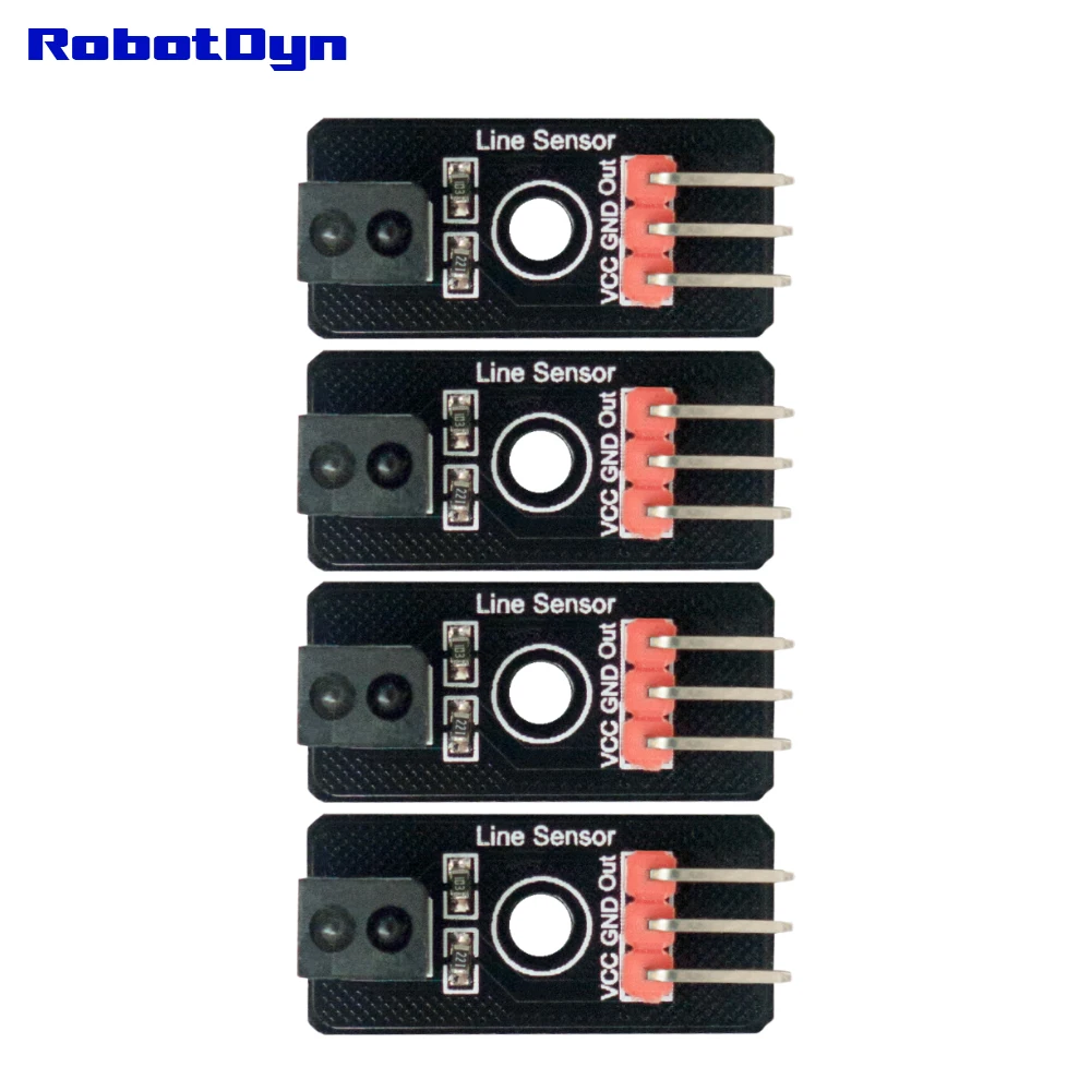 Отслеживание линии Сенсор 4-канальный competable с Arduino IDE/SATA набор сделай сам для