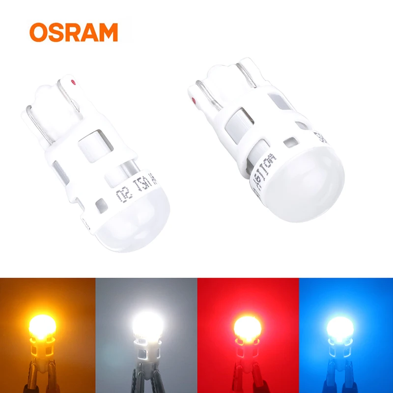 Osram W5W светодиодный автомобильный DRL дальнего света лампы обратного хода T10 194 168