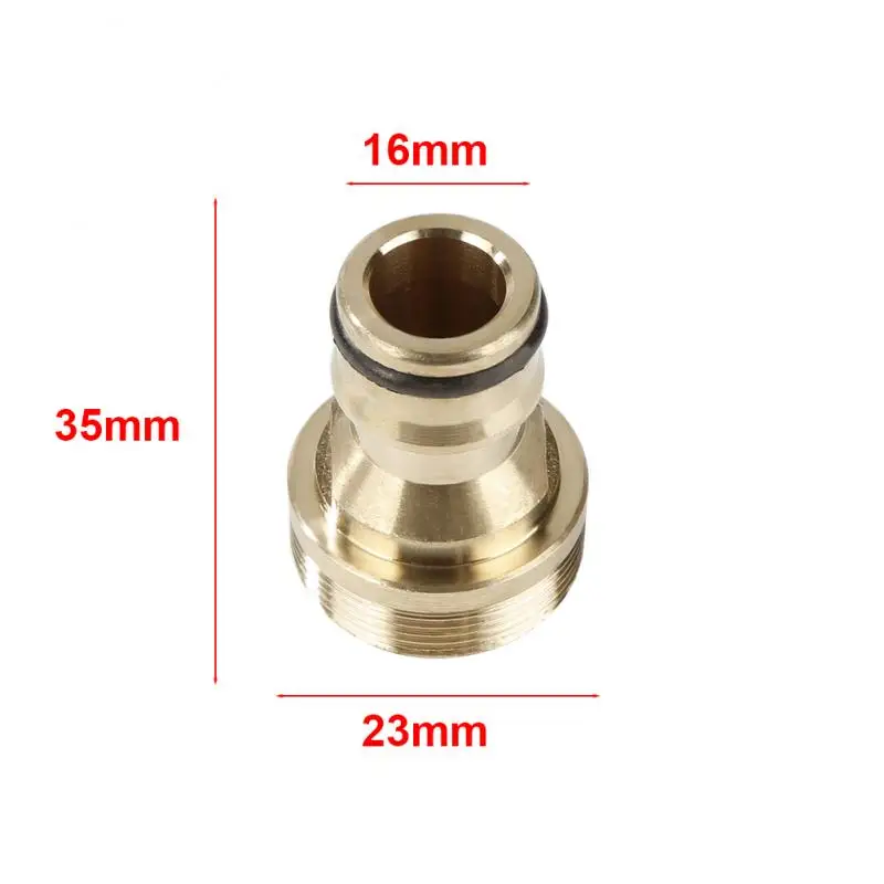 

1PC Brass Hose Tap Connector Universal Thread Hose Water Pipe Adaptor Connector For Kitchen Tap Hose Connector Tube Fitting