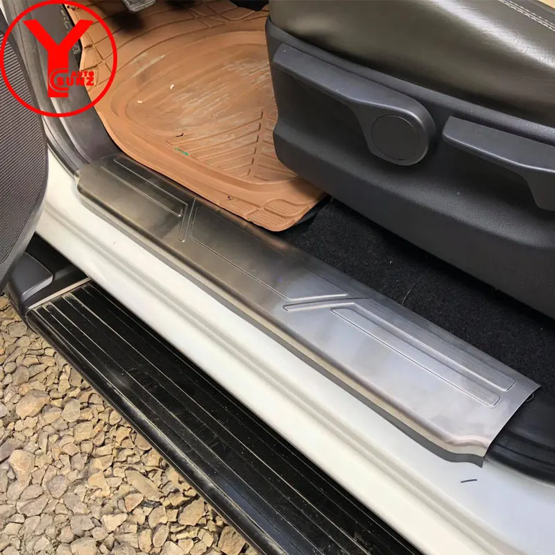 2013 2019 светодиодная крышка порога для ISUZU MUX 2014 2015 2016 2017 запчасти из нержавеющей
