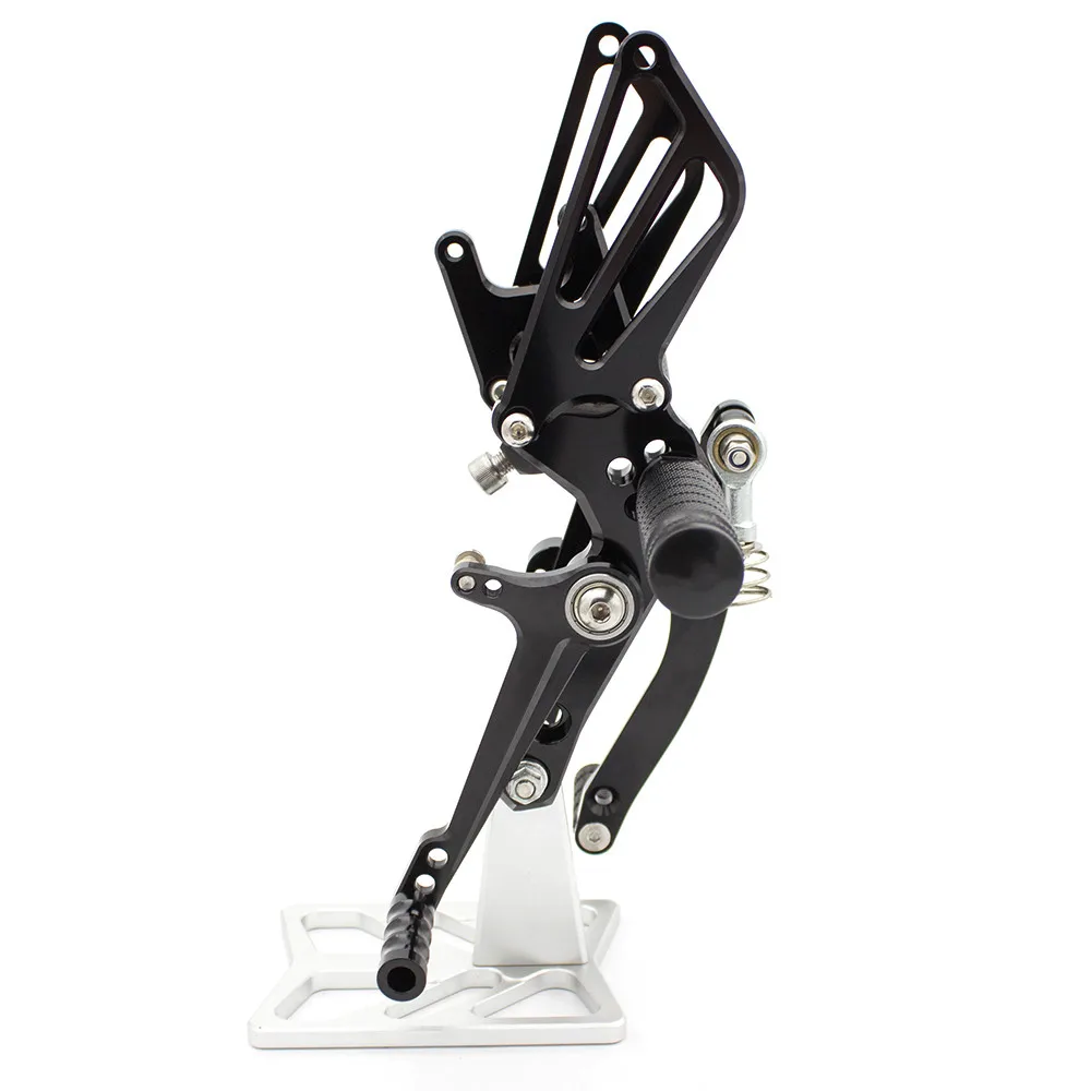 Для KTM 690 Duke 2012- CNC алюминиевый сплав Подножка для мотоцикла Подножка педаль peg Rearset задний комплект