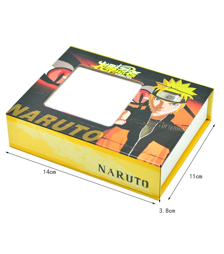 B With Box 10 шт./партия для костюмированной вечеринки по японскому аниме «Наруто» из ПВХ, движущаяся фигурка, кольца Косплей-костюм Akatsuki Member's Итачи Учиха боль, кольцо для ключей, брелок игрушки Новогодний подарок - Цвет: B With Box