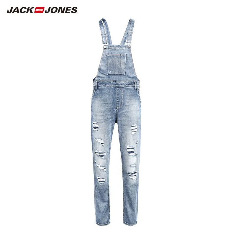 JackJones зимняя мужская мода тренд стрейч джинсы комбинезоны джинсовые штаны одежда