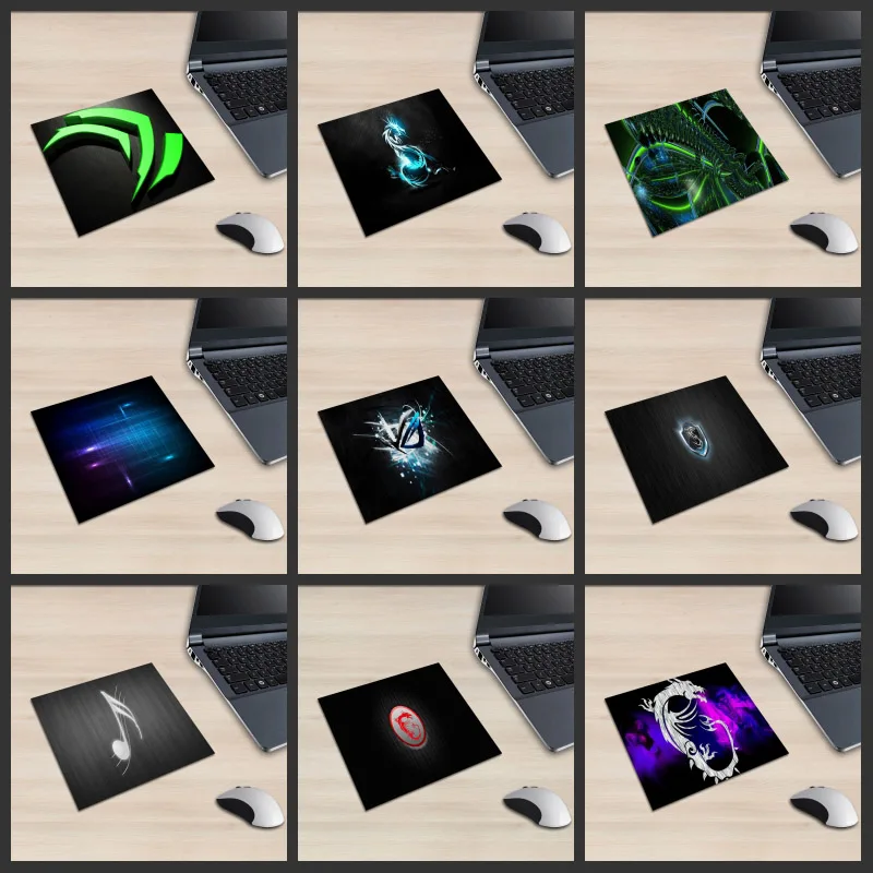 Коврик для мыши XGZ ноутбука с 3D эффектом резиновый нескользящий универсальный