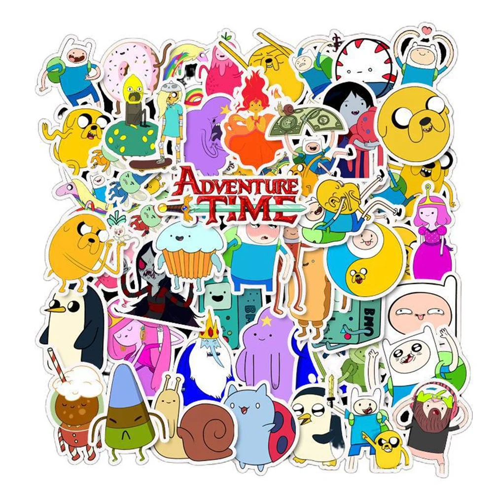 

10/30/50PCS Cartoon Adventure Treasure Graffiti Waterproof Sticker Suitcase Notebook Refrigerator Skateboard Water Cup Wholesale