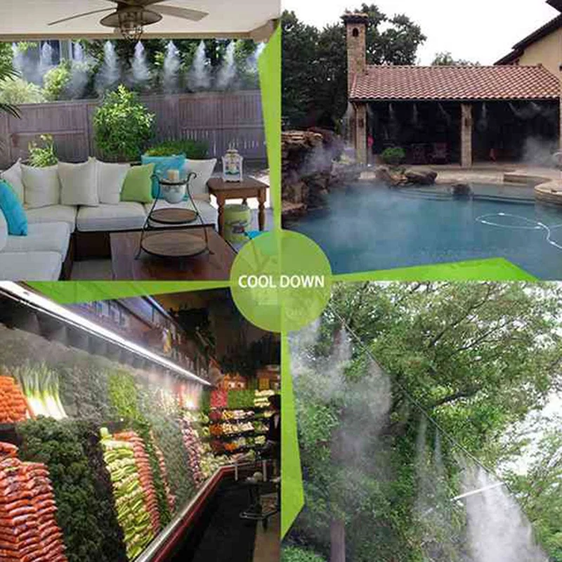 

20 Pcs Irrigation Adjustable Spray Nozzle Garden Cooling Irrigation Greenhouse Vegetable Lawn Watering Nozzle