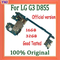 100 original unlocked for lg g3 d855 d850 d851 d852 vs985 motherboard with android systemfull chips test logic board good work