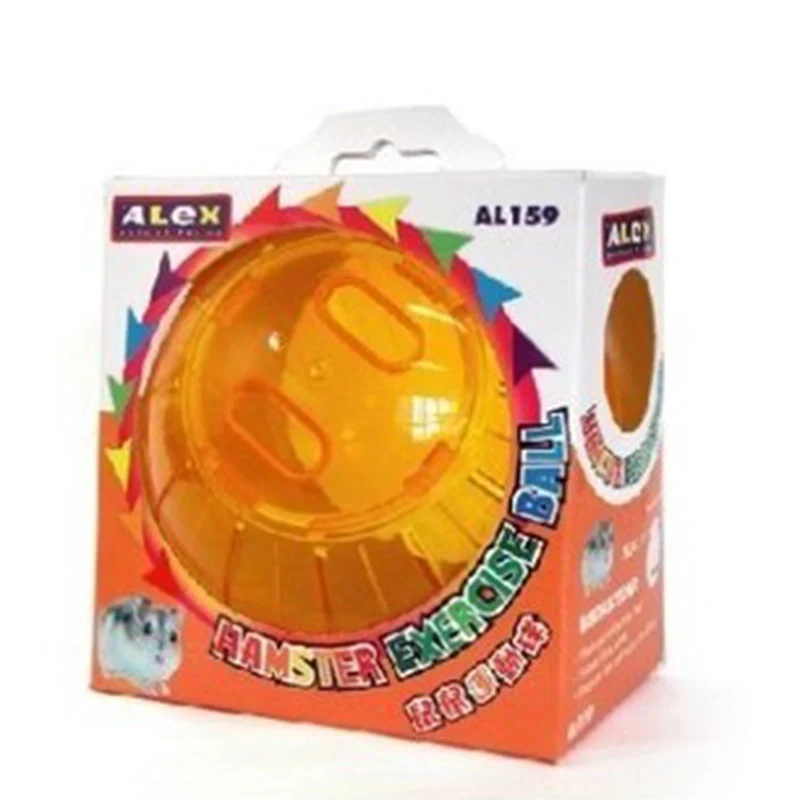 

Large Small Pet Sports Ball Hamster Running Ball Guinea Pig Toy Ball Plastic Hamster Toy Diameter 14.5cm