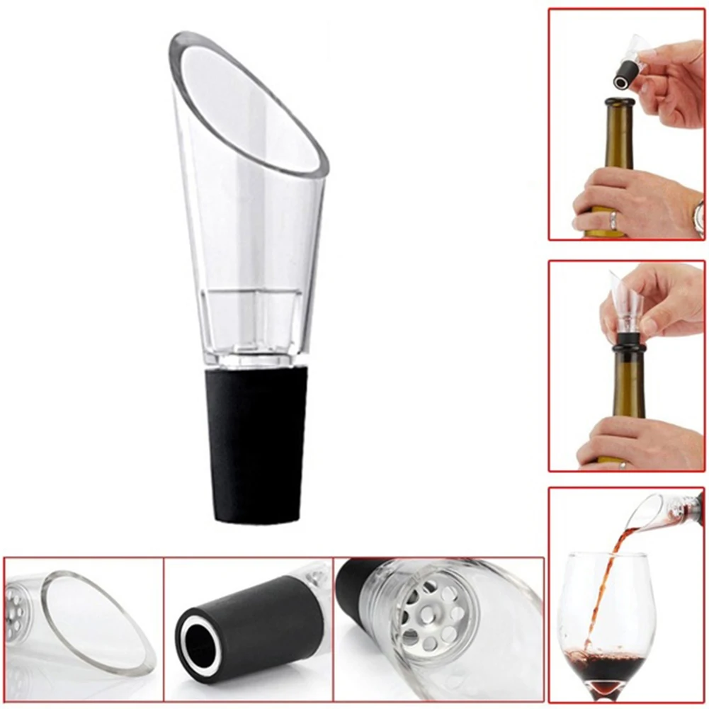 4Pcs Air Pressure Pump Bottle Opener Wine Pourer Foil Cutter Stopper Plug Set | Дом и сад