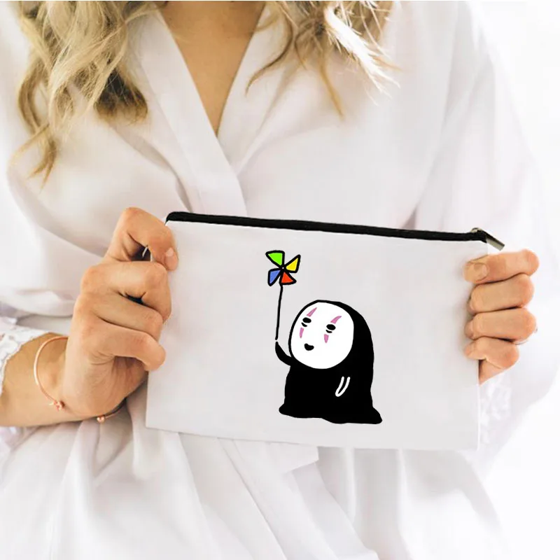 

Makeup Pouch Mini Bag Faceless Man Bags for Women Cosmetic Organizer Storage Free Shipping Kawaii Travel Women's Woman Handbags