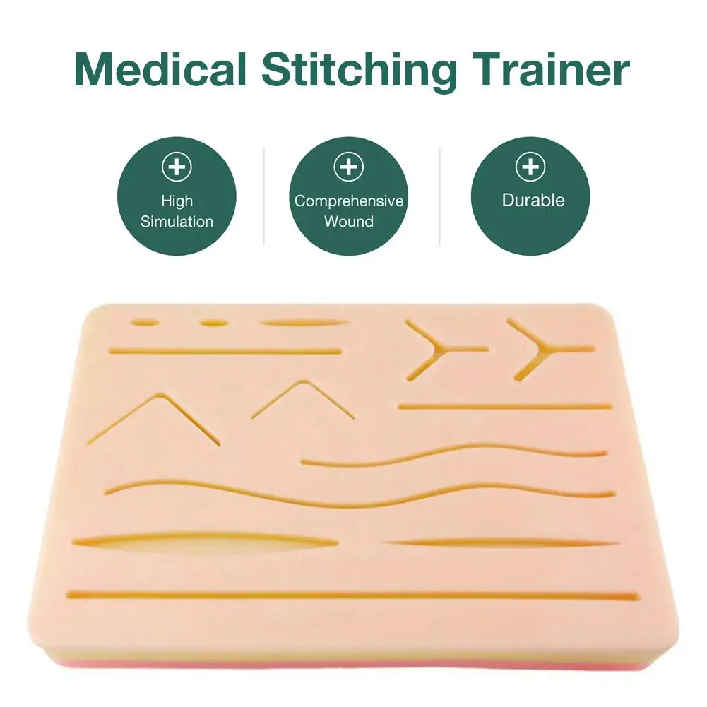 Медицинский комплект накладки на шовный шов для хирургических тренировок