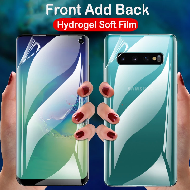 100D Защитная пленка для Samsung Galaxy S20 S10 S9 S8 PLUS S10E Note 9 8 10 Plus|Защитные стёкла и плёнки
