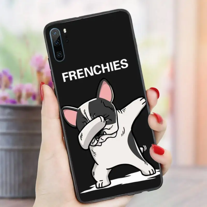 

Bulldog Friend, animal, cute Phone Case For Huawei honor Mate P 10 20 30 40 i 9 8 pro x Lite smart 2019 nova 5t