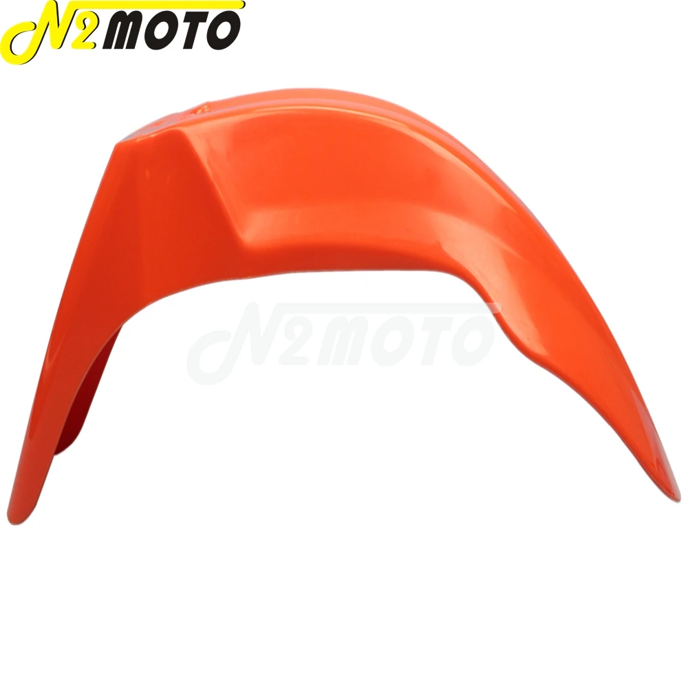 Мотоциклетное пластиковое оранжевое переднее крыло брызговик для мотокросса