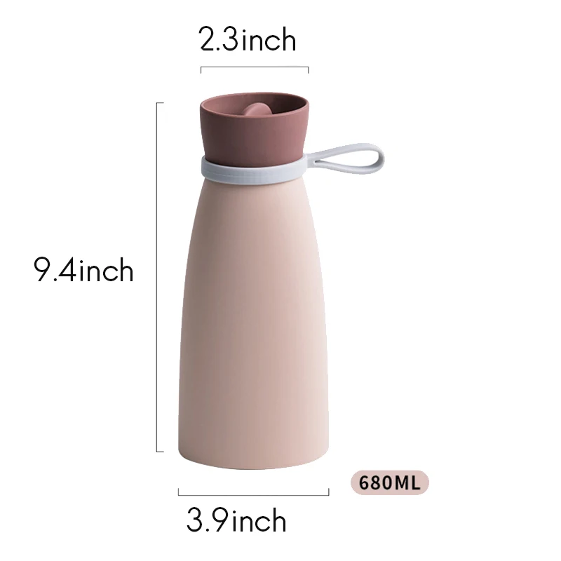 680Ml Silicone Hand Warm Hot Water Bottle With Knit Cover Microwave Heating Portable Feet Bags | Бытовая техника