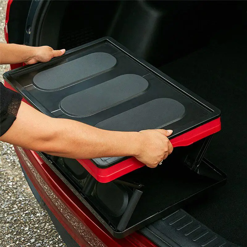 30L 55L Foldable Car Trunk Storage Box Plastic Multi-function Organizer for Auto Truck Jeep SUV Travel | Автомобили и мотоциклы