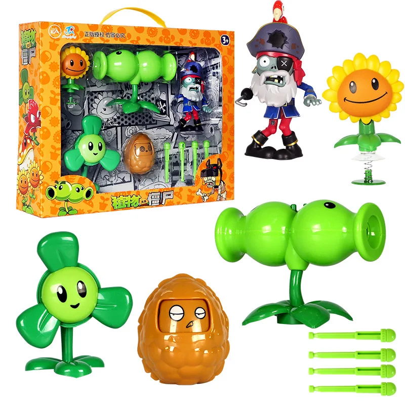 

Genuine Toy 686-38 Giant Pirate Captain Zombie 686-52 Pea Pod Shooter