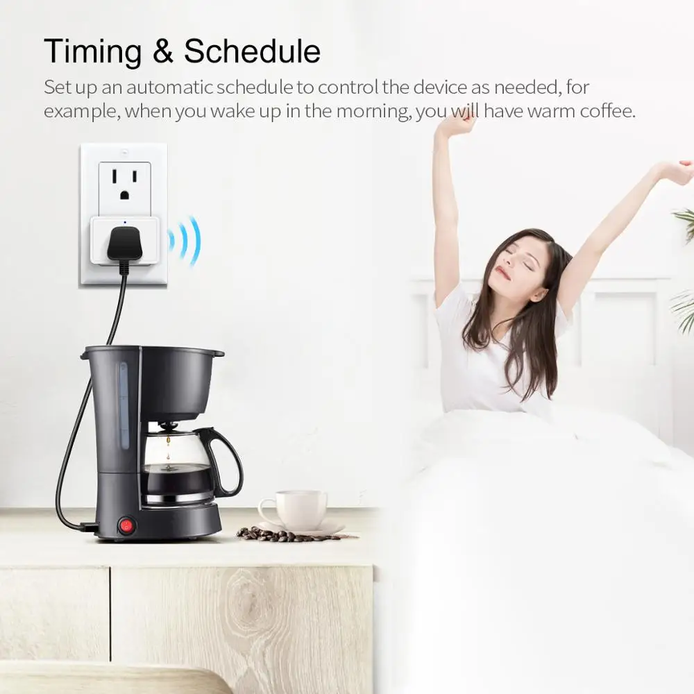 Умный дом Wi Fi разъем США Стандартный Apple Homekit прерыватель розетка 16A функция