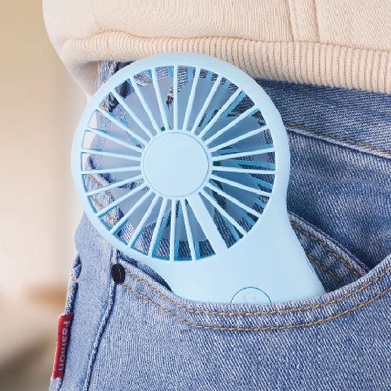 

Mini Fans Portable Air Cooler Electric Handheld Rechargable Cute Small Cooling Fans Student Home