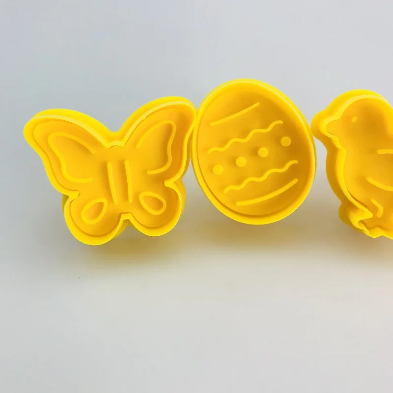 4 шт./компл. форма для печенья в виде животных кролик Бабочка Цыпленок яйцо