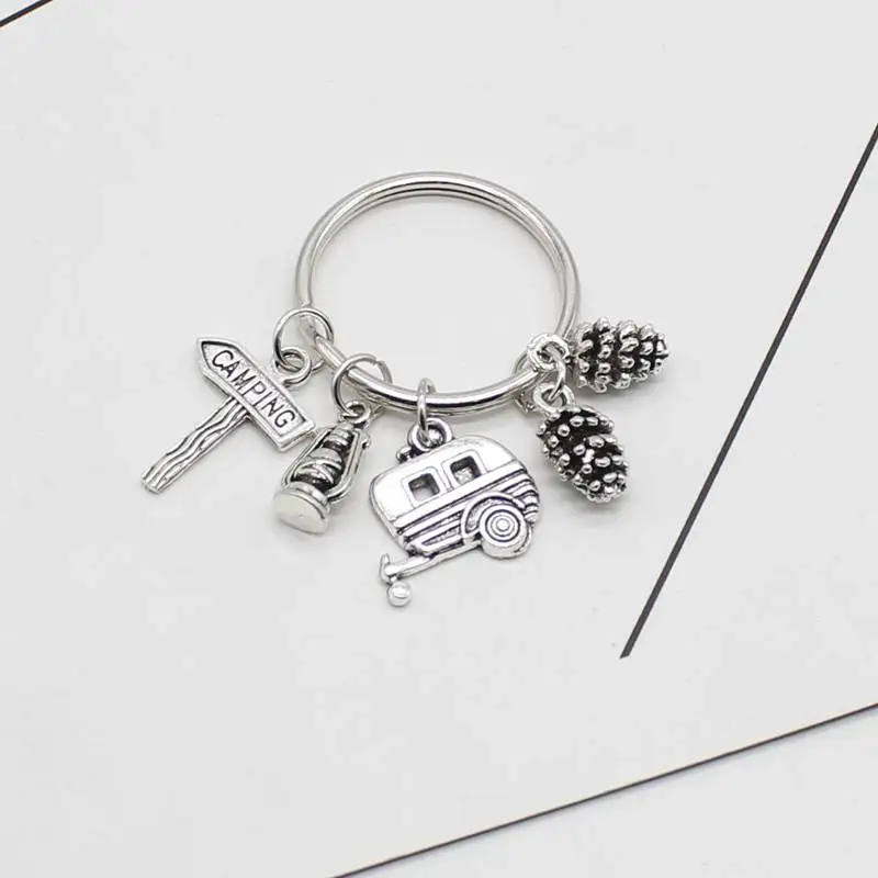 Новый брелок для кемпинга с прицепом отдыха в кемпинге природы сувениры |