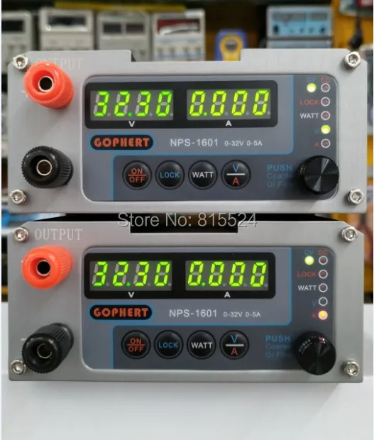 NPS-1601 0-32V 0-5A Регулируемый источник питания постоянного тока постоянного напряжения