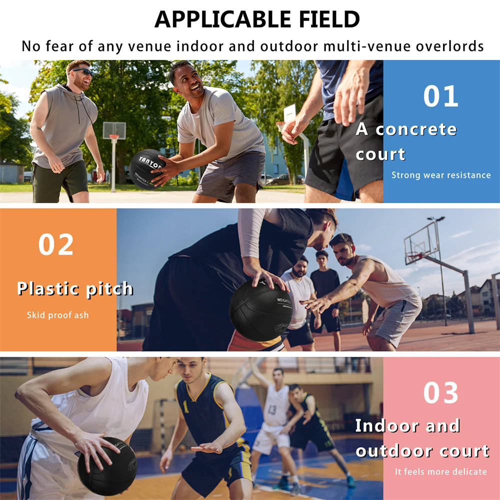 Утяжеленный баскетбольный мяч Вес 1 3 кг для использования вне помещений