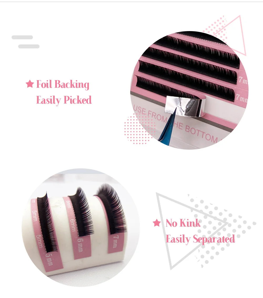 Qeelasee Bottom Lashes Under Eyelash Extensions 5mm 6mm 7mm Short Eyebrow Makeup Maquillaje Cilios | Красота и здоровье