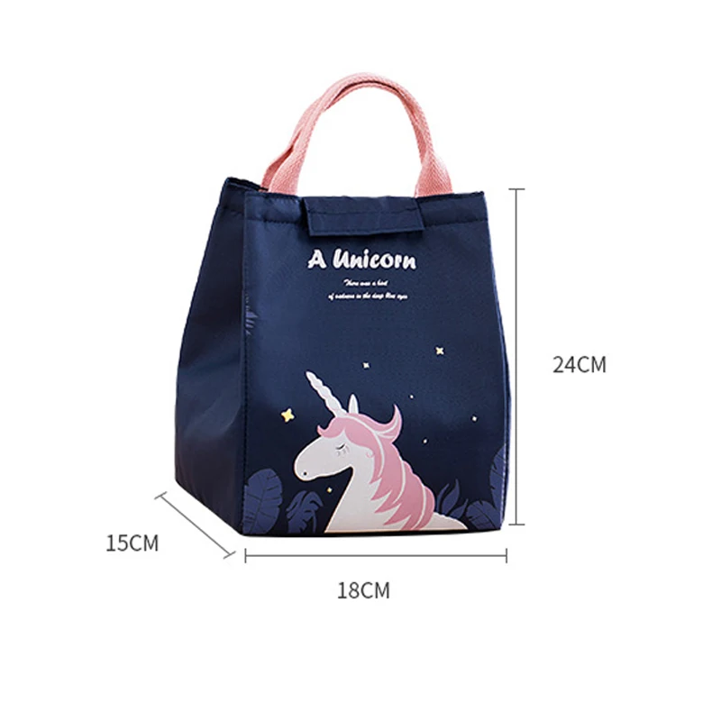 Мультяшная сумка холодильник для пикника детский женский дорожный органайзер