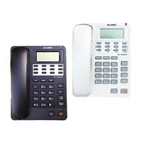 corded telephone with lcd display volume control landline phone for work business