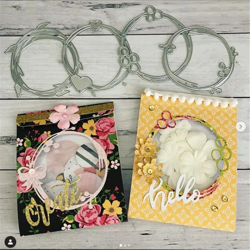 Штампы для скрапбукинга в форме цветка Eastshape новые штампы 2019|Вырубные штампы| |