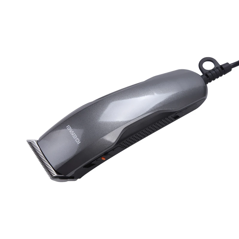 Профессиональные электрические машинки для стрижки волос IGEMEI серая машинка