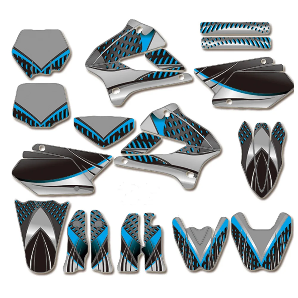 

3 Styles 3M Graphic Decal Sticker Kit for Kawasaki KLX250 KLX 250 2008 2009 2010 2011 2012 2013 2014 2015 2016 2017 2018