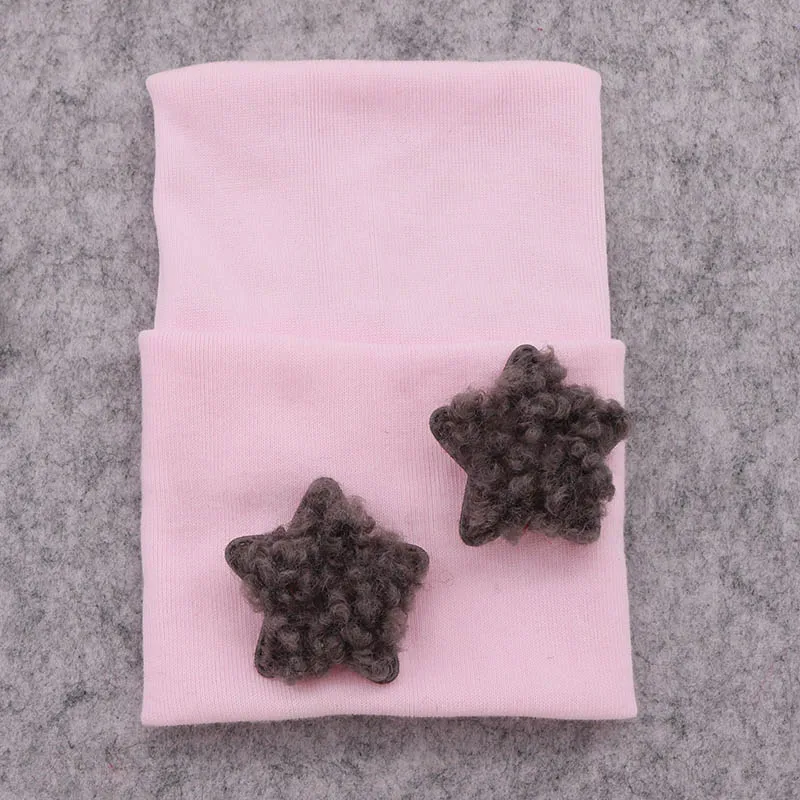 GZHilovingL шапка для новорожденных Вязаная хлопковая шапочка больницы милая звезда