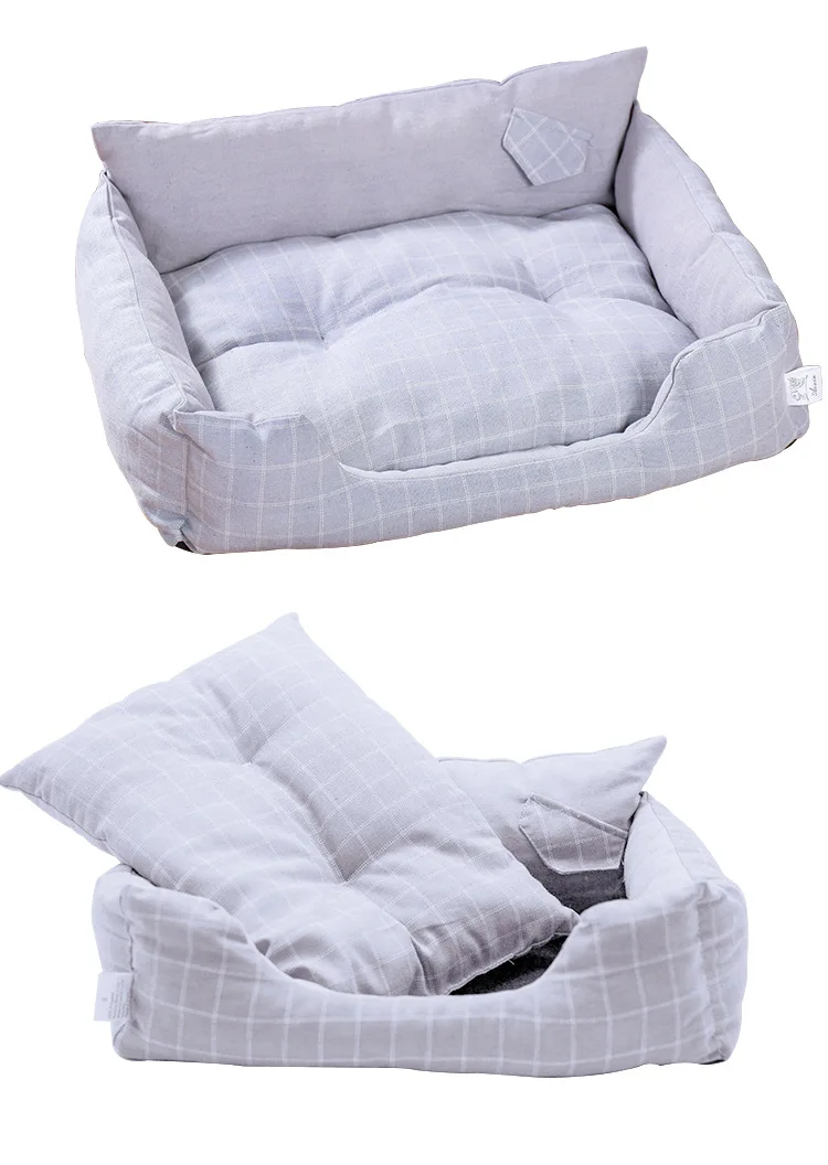 Кровать для собак Удобная зимняя теплая зимняя кровать для кошек cama para cachorro собачьи кровати для маленьких собак