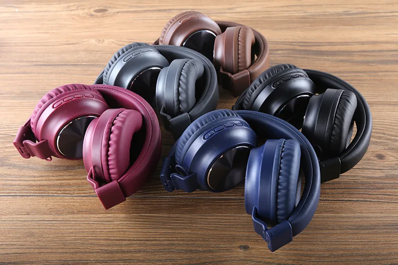 Yulass беспроводные Bluetooth наушники мужские и женские серые Новое поступление большие наушники Игровые головные уборы для видеоигр