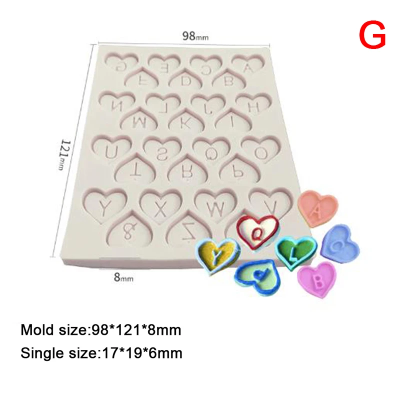 

DIY Chocolate Flag Silicone Bunting Trays Cake Decorating Fondant Tools Mold Cake Alphabet Letter Bakeware Trays