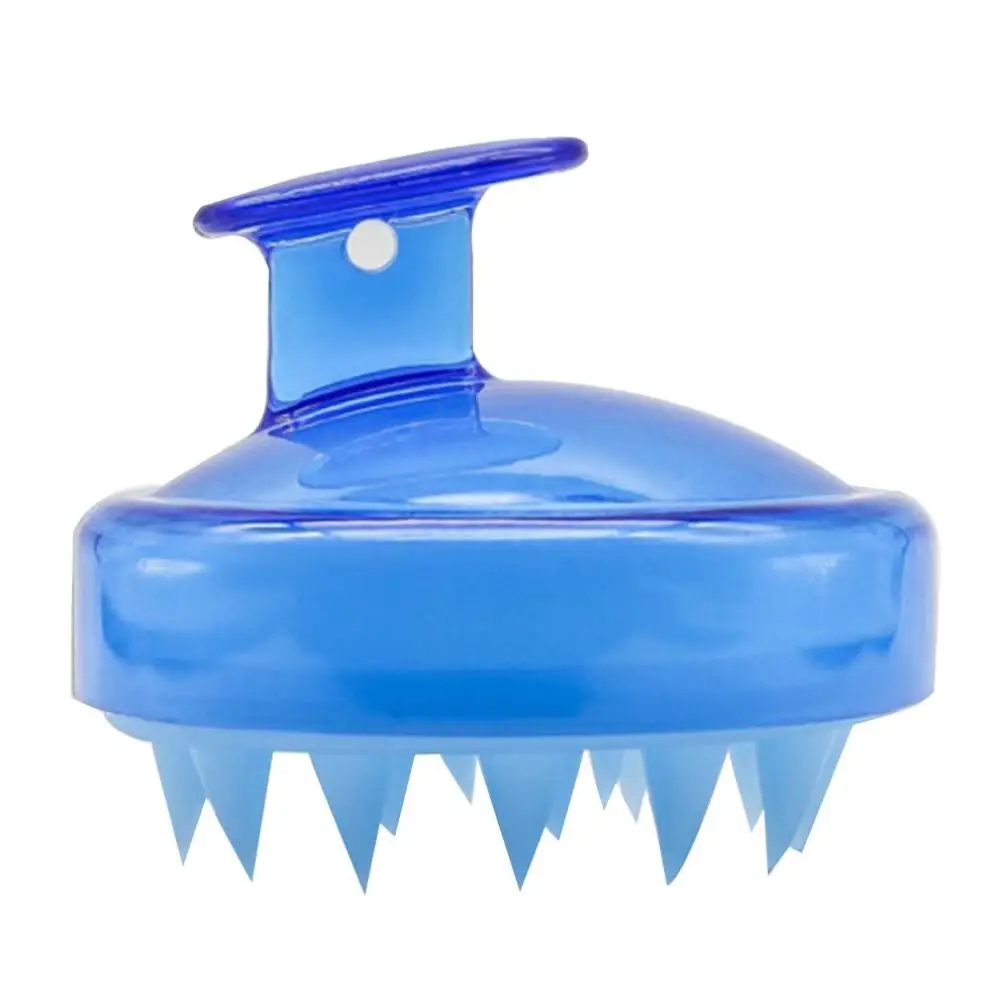 1 шт. Массажная Расческа Мягкая силиконовая кисть Шампунь Щетка для массажа