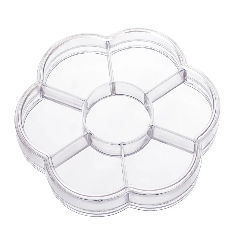 Акриловые ватные палочки держатель для хранения прозрачная коробка макияжа