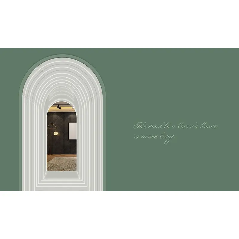 8D скандинавский визуальный удлинитель настенная туннельная декорация для