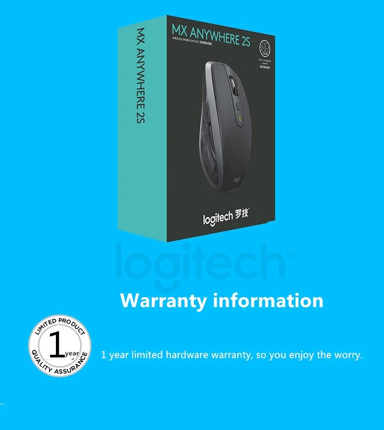 Logitech MX в любом месте 2S 2,4 ГГц Беспроводной Мышь 4000 Точек на дюйм Перезаряжаемые Bluetooth игровой мыши Двойное Подключение Мышь мульти-устройства Топ