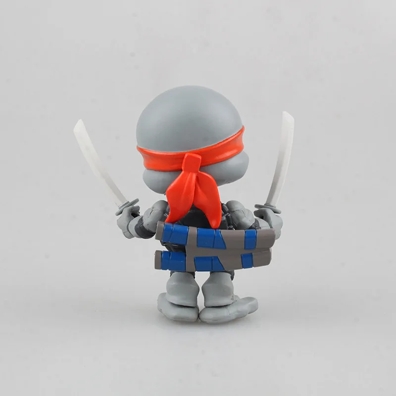 Cute 4-Super Movable Teenage Mutant Ninja Turtles Black Limited Edition Gray Battle Damage Version Two-Selectable Garage Kit
