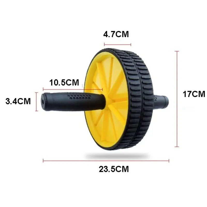 

Fitness Equipment Abdominal Wheel Round for Abdominal Muscle Training Core Trainer Waist Arm Strength Exercise Home Gym and Exe