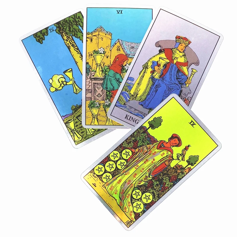 New Oracle Rider Tarot Cards Pocket Deck English Version Entertainment Board Family Party Playing Game | Спорт и развлечения