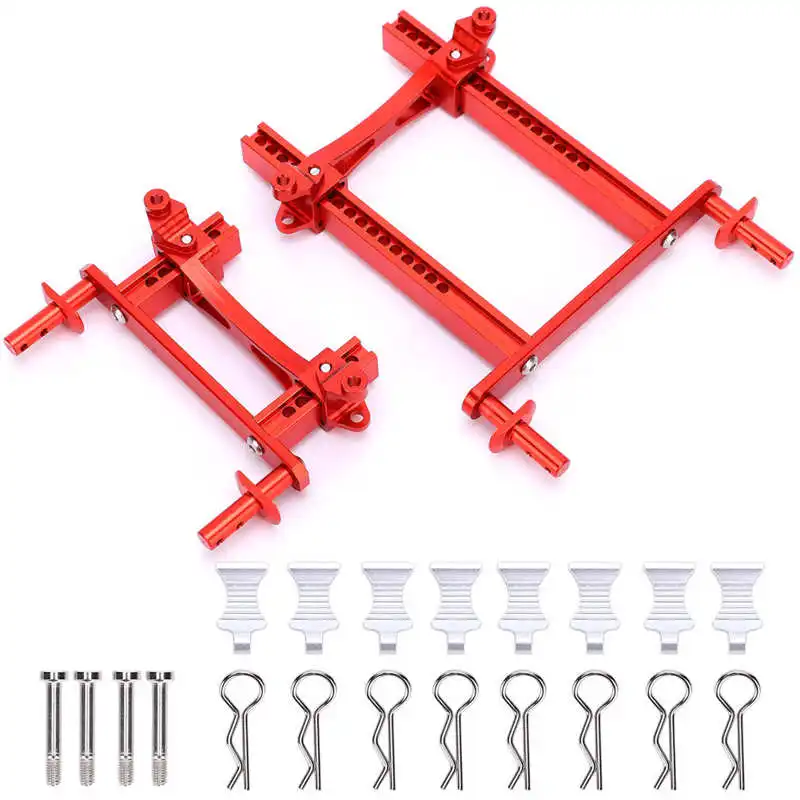 Детали для радиоуправляемых моделей комплект передних и задних креплений из