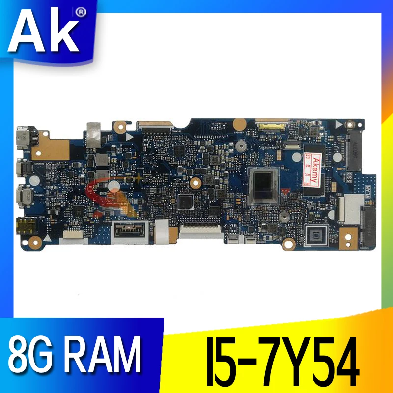 

new！！TP401CA notebook mainboard For Asus VivoBook Flip 14 TP401C TP401CA laptop motherboard mainboard with I5-7Y54 8GB 128G SSD