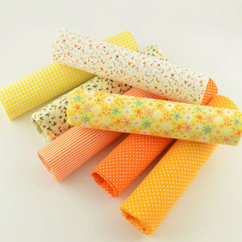 Booksew 7 шт. разные цвета и дизайн домашний текстиль ткань швейные игрушки лоскутное