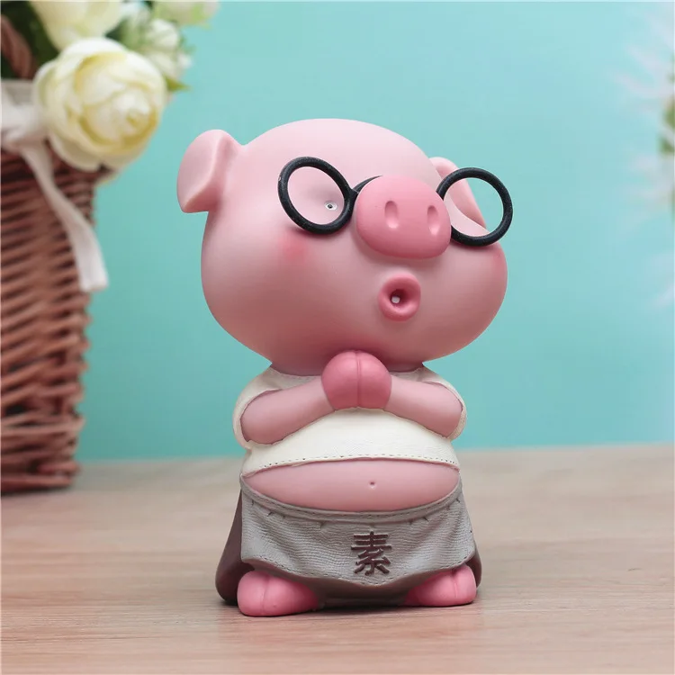 

Piggy Bank Money Boxes Coin Saving Box Cute Standing Pigs Souvenir Birthday Gift for Children Kids Savings Bank Money Box Decor