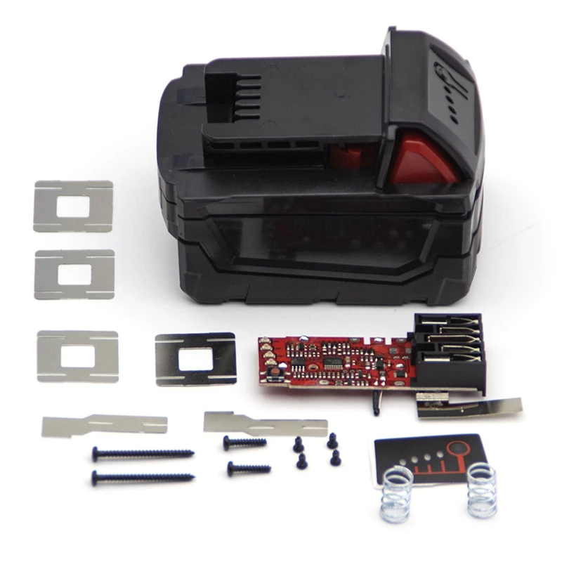 

Promotion! M18-10 Li-Ion Battery Plastic Case PCB Charging Protection Circuit Board Shell for 18V M18 3Ah 6Ah